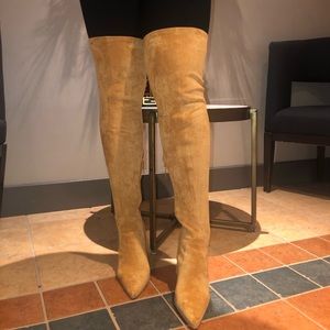 Thigh High Suede Tall Boots